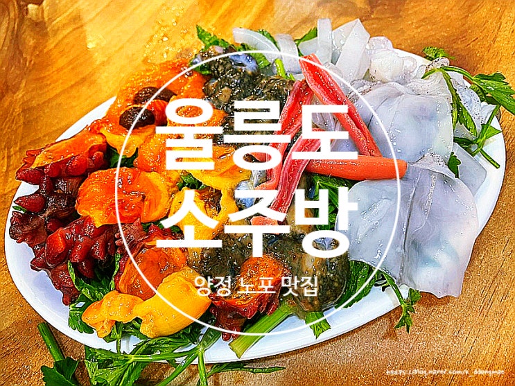  부산 양정 술집 '울릉도소주방' 가성비 노포 로컬 맛집