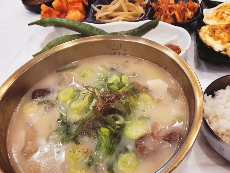  [세종시곰탕] 세종화백곰탕&냉면 부강본점 곰탕 몸보신 후기