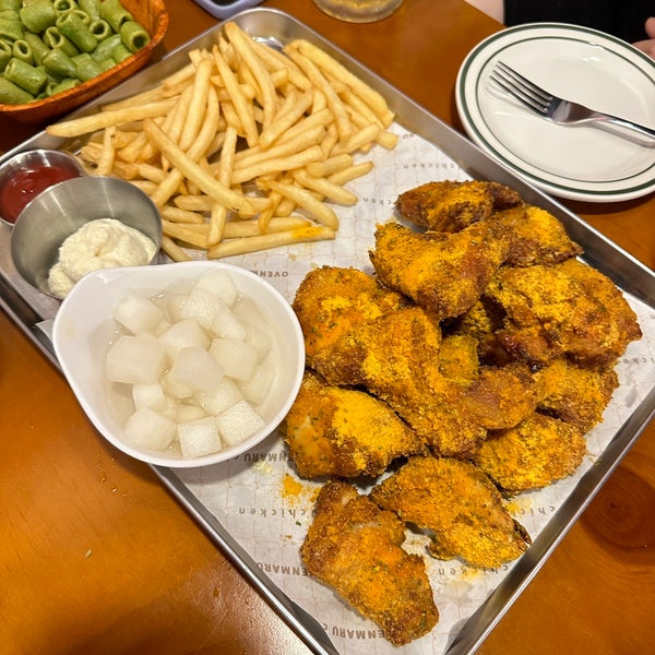  완주 삼봉지구 체다치즈 딥 치킨 현미 베이크와 떡볶이가 잘 어울리는 오븐마루치킨 솔직 후기