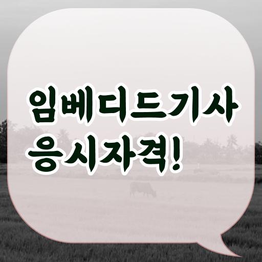  임베디드기사 시험응시자격 독학으로 단기간에 끝낸 노하우