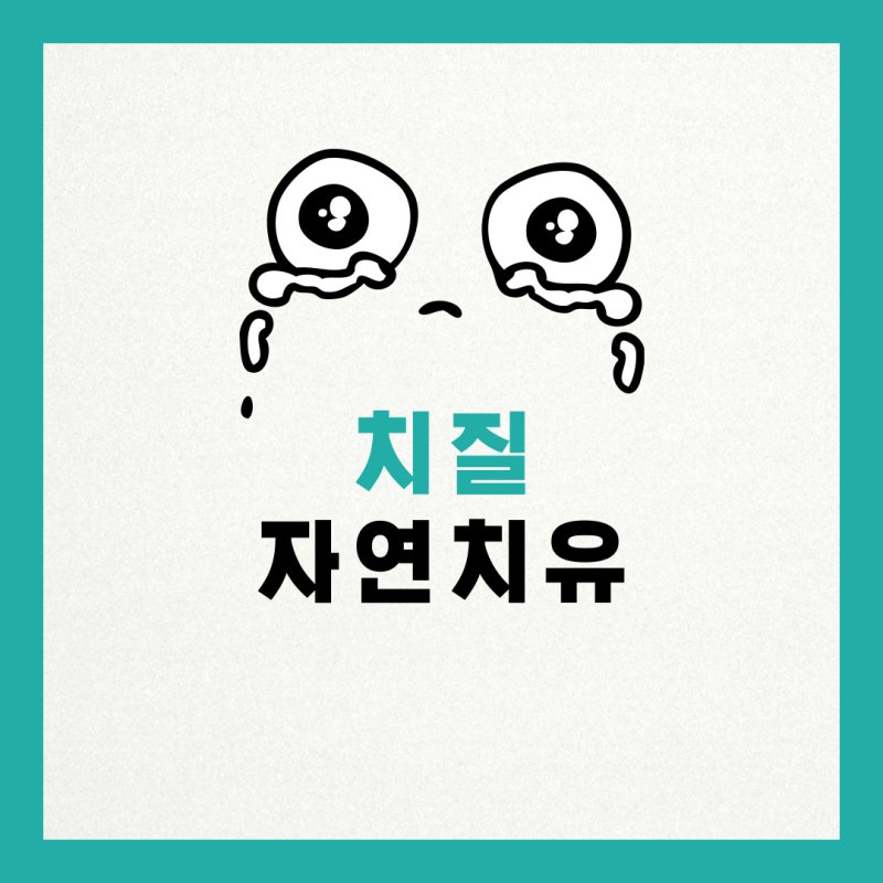 10년 고생한 치질 자연치유 진짜 후기
