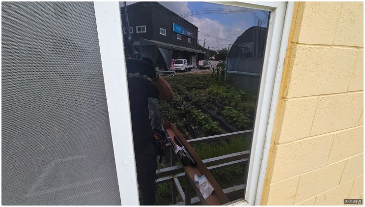  남양주 창고 암막필름 자외선100%차단 시공후기