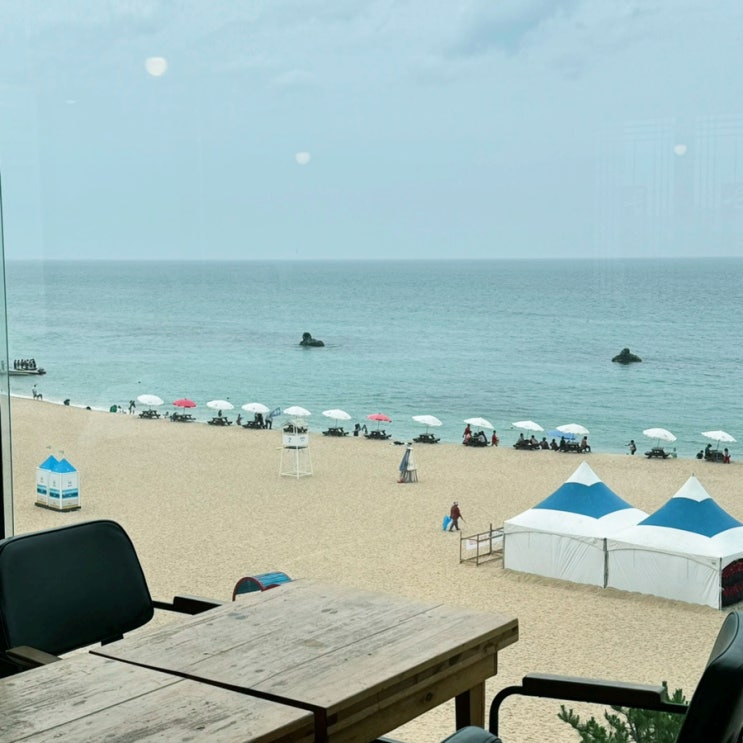  강릉 안목해변 카페거리 커피아메리카 오션뷰