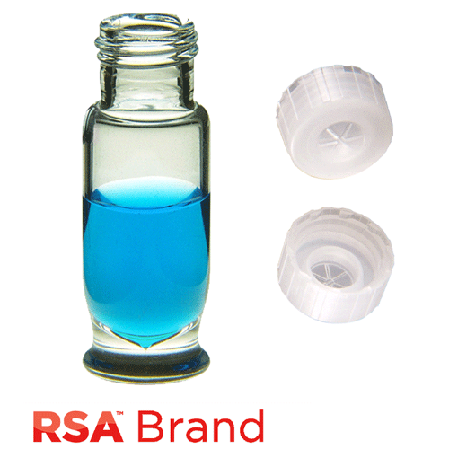  [유리초자] 1.8 ml 투명 스크류 바이알 & PE 캡 1.8 ml Clear Screw Vial & PE Cap