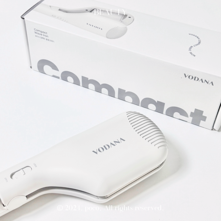  보다나 물결고데기 38mm 아이보리무드 여행필수템