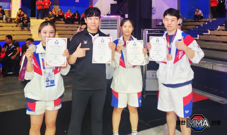 <b>한국</b>MMA대표팀, ‘<b>아시아선수권</b>대회’ 출전 선수전원 <b>메달</b> 획득