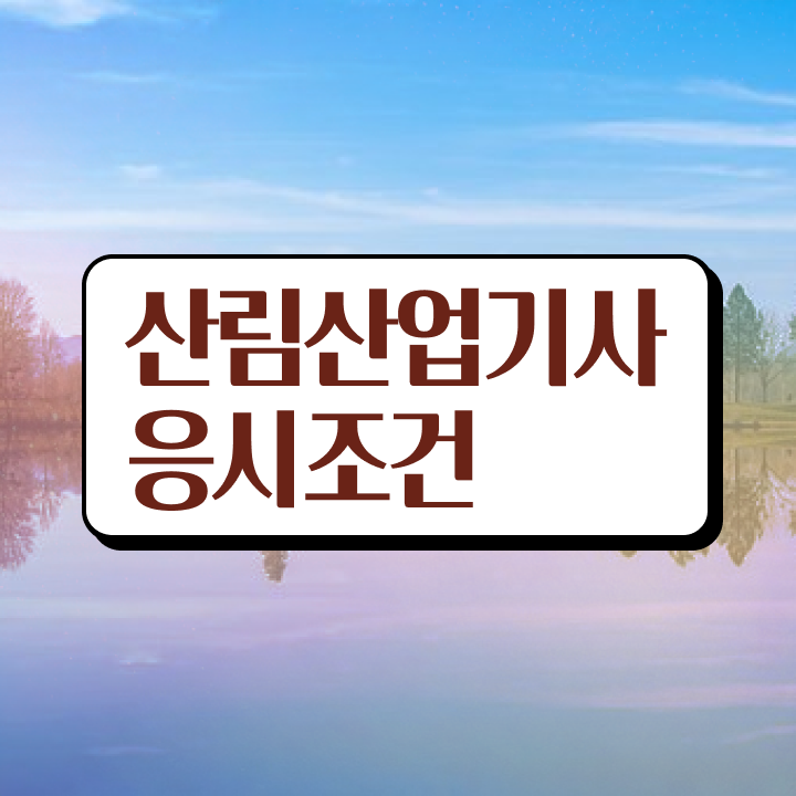  산림산업기사 학점은행제 산림산업기사 응시자격 학점은행제로 단기간에 완료한 노하우