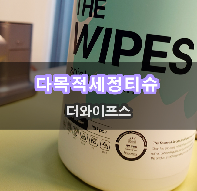  다목적 세정티슈 더와이프스 주방 가구 기름때 쉽게 제거하기