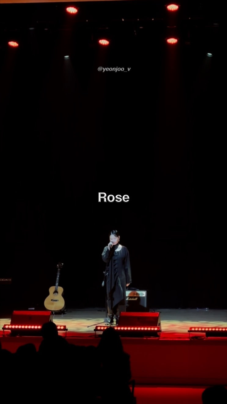  Rose - 이하이 : 노래하는 연주
