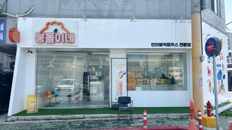  [제주 시내 카페] 봉돌이네 | 한라봉쥬스, 우유속에 한라향