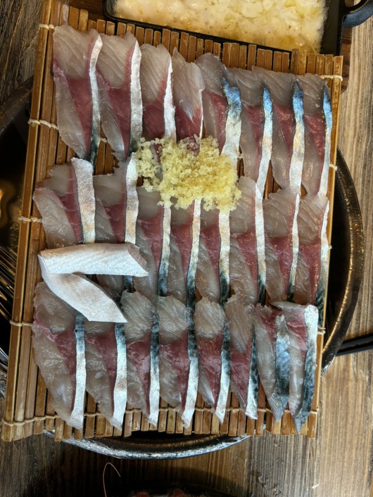  [도톰 애월] 제주도 딱새우회 고등어회 맛집