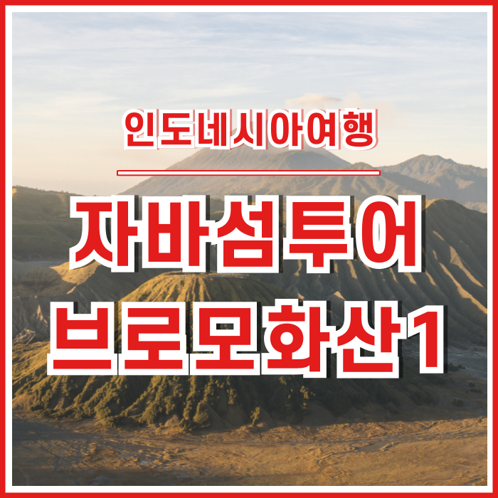  [자바섬투어] 브로모화산 일출을 감상하는 험난한 여정 : 인도네시아⑨