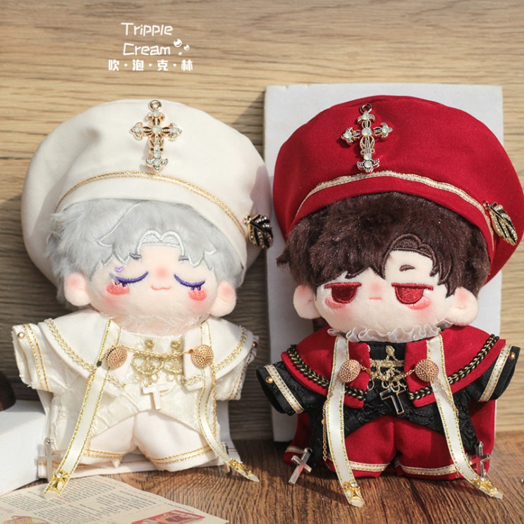  10cm 성가대 합창 컬러 세트 인형옷 아이돌인형옷