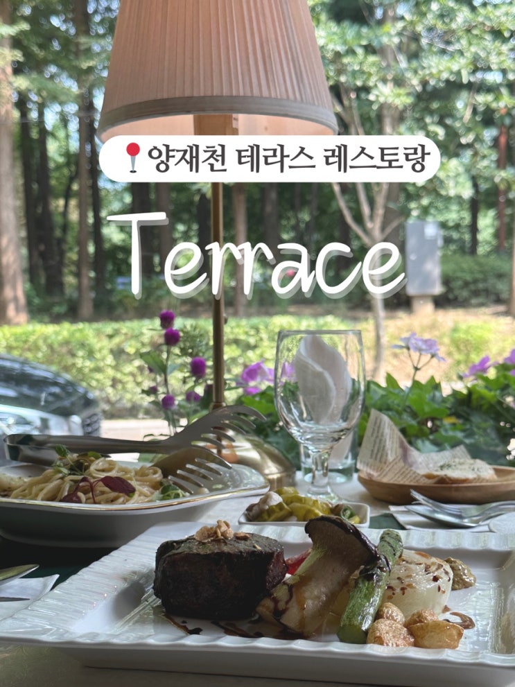  양재천 테라스 좌석 최고인, 양재천맛집 테라스 와인바 (가성비 코스)