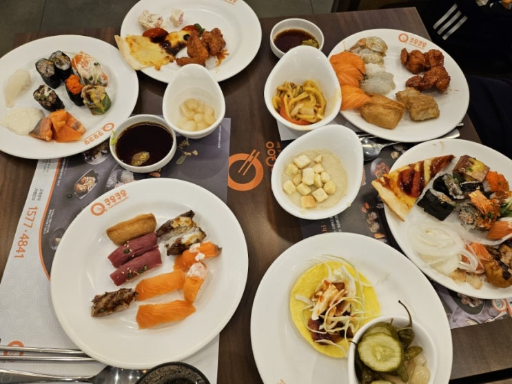  [군포/산본] 초밥과 다양한 음식을 즐기고싶다면 쿠우쿠우로!