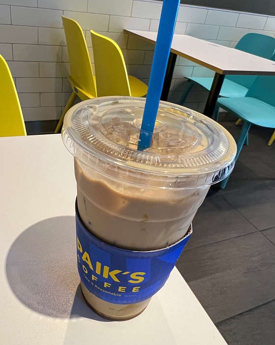 빽다방 원광대점 사진 2