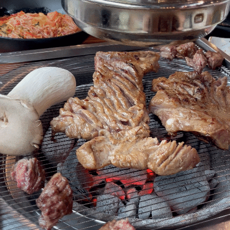  왕송호수맛집-‘농부네 수제갈비’ 커피랑 냉면이 공짜! 왕송호수 산책하다가 가기 좋은 고깃집