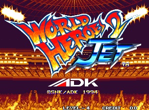  MVS 월드히어로즈 2 제트 World Heroes 2 Jet