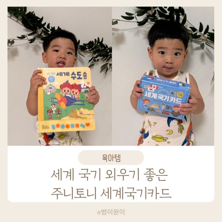 세계 <b>국기</b> 외우기 좋은 주니토니 세계<b>국기</b>카드