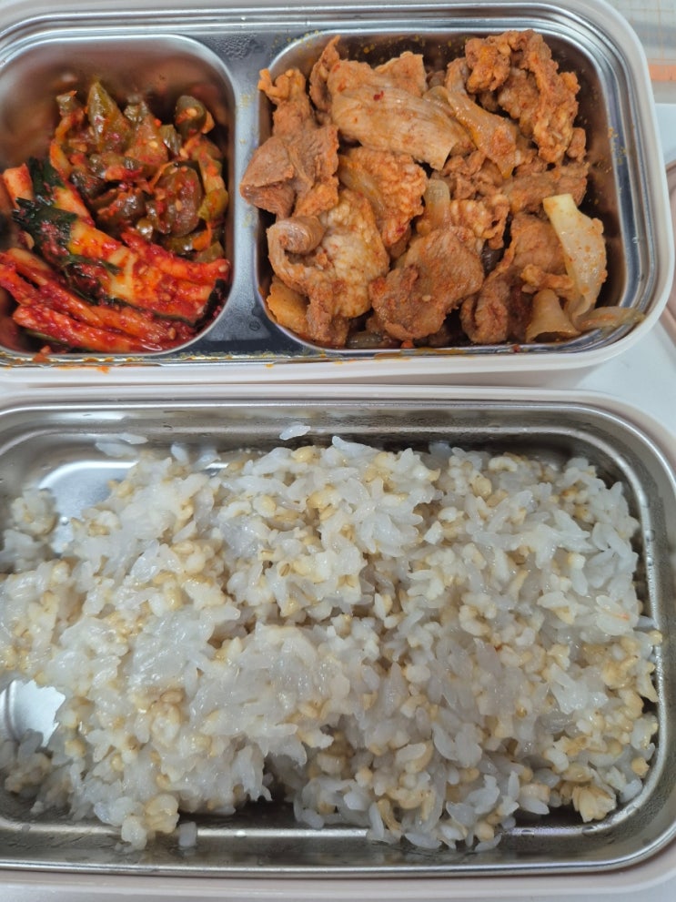  어제의 점심 도시락ㅎㅎ