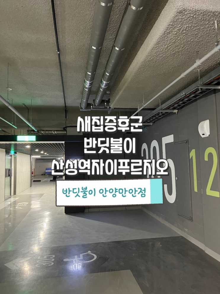  성남 산성역 자이푸르지오 새집증후군 증상이 있어 반딧불이 안양만안점 시공합니다!