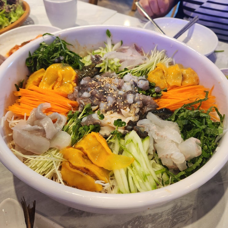  일산 고양 푸짐한 물회가 맛있는 대화동 맛집 '바다축제'