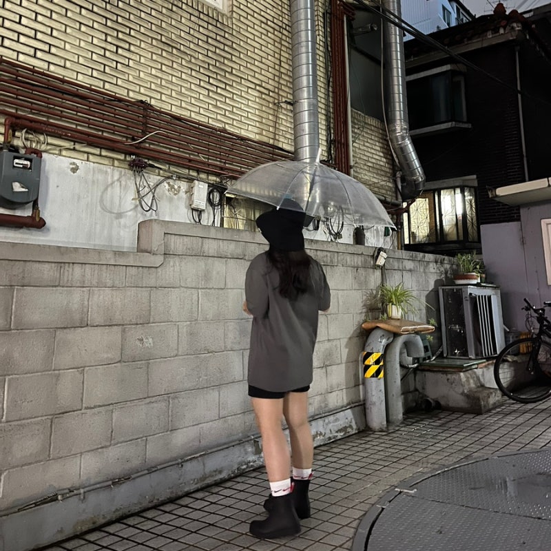 여름 휴가에 딱인 챙 넓고 가벼운 모자 추천 바잘 와이드 브림 워싱 버킷햇 블랙