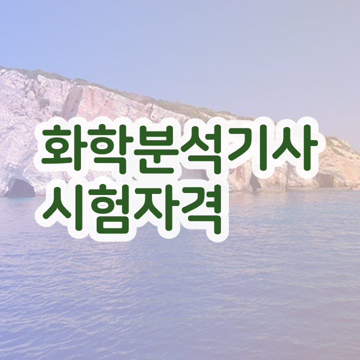  화학분석기사 교재 화학분석기사 취득자격 온라인 과정으로 5개월 만에 끝낸 전략