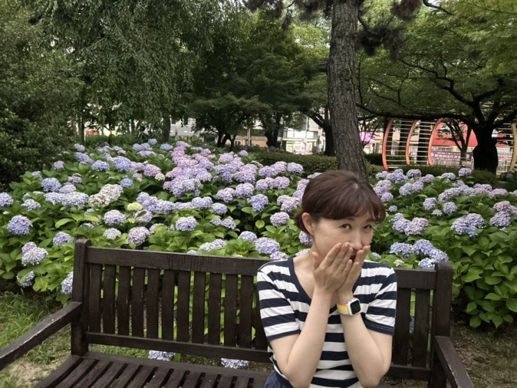  최적 블로거 김바닐라씨 일상