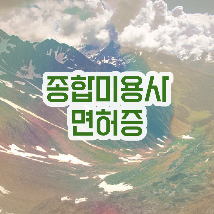  피부관리사 하는일 , 피부관리 오픈 준비해야 하는 면허증은? 및 과정