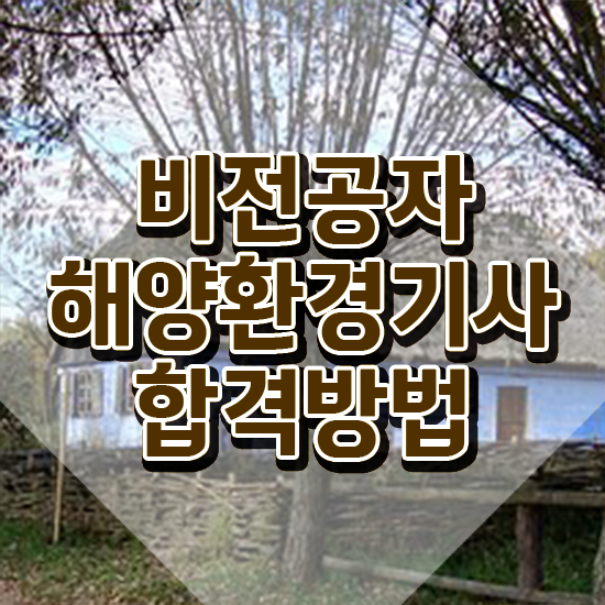  해양환경기사 자격 해양환경기사 시험응시자격 온라인 과정으로 15주 동안 끝낸 비법