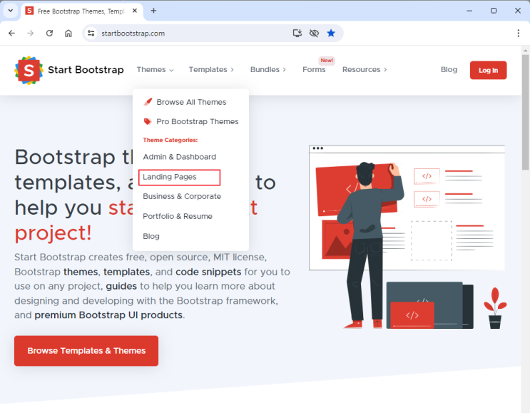  Firebase 배우기 23 - Template를 이용해 Landing Page 쉽고 빠르게 만들기