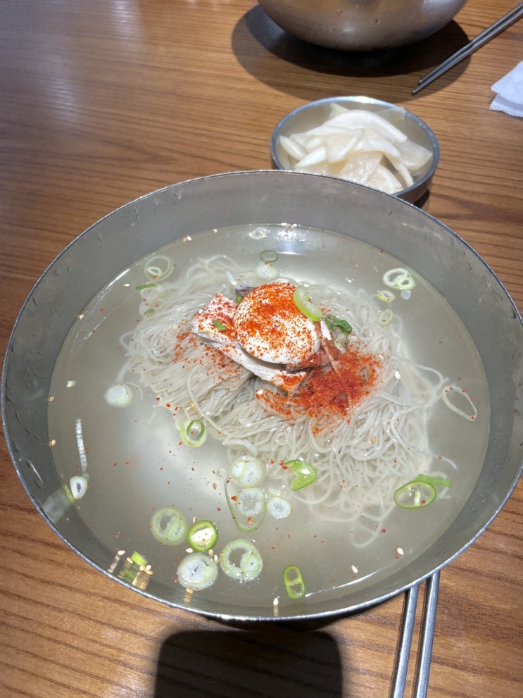  서울/종로 평양냉면 맛집, 을지면옥 평일 웨이팅 후기
