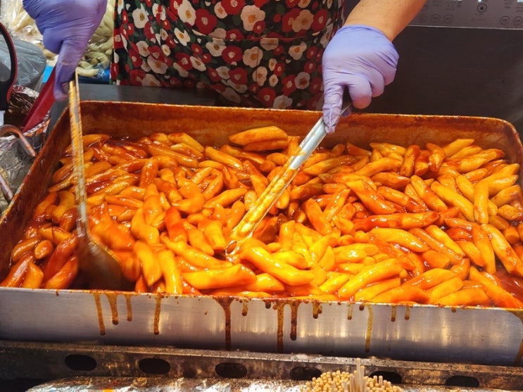  노룬산 시장 떡볶이 위치 주차 NCT도영 맛집