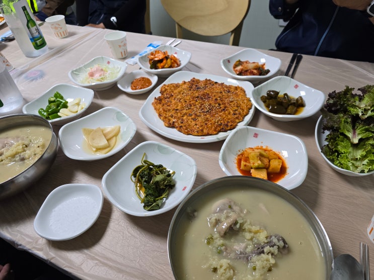  청송 진보 맛집 계곡가든 닭불백숙에 반함