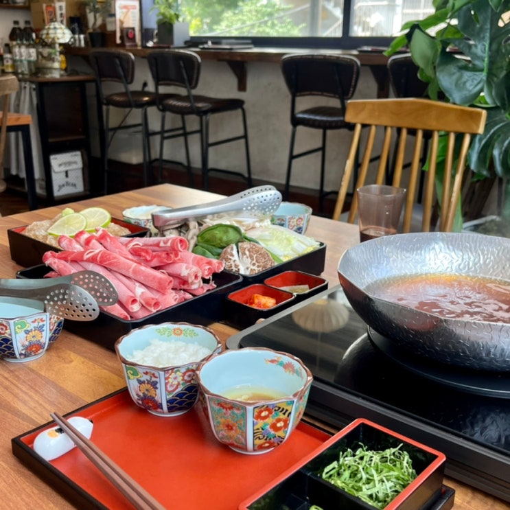  합정 스키야키201 합정역 소개팅 맛집인듯
