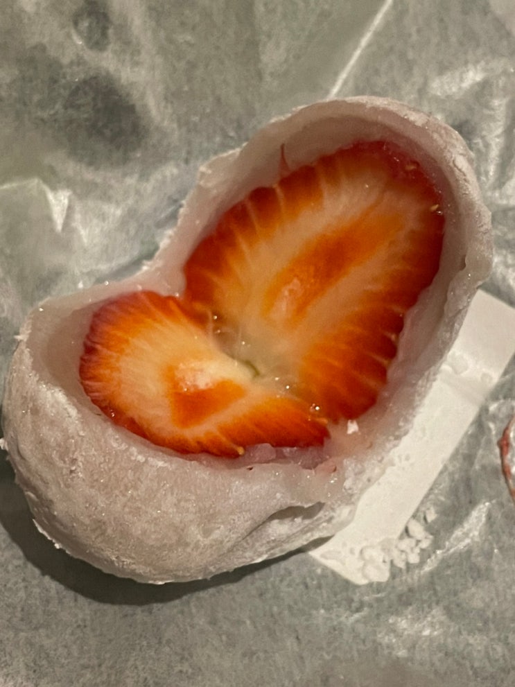  후쿠오카 쇼핑 기념품 죠스이안(여수암) 딸기모찌, 츠쿠시모찌!