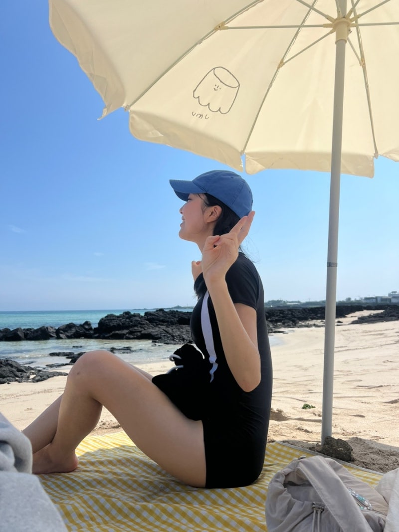 여자 강습용 실내 반팔 수영복 '미즈노' 내돈내산 후기!