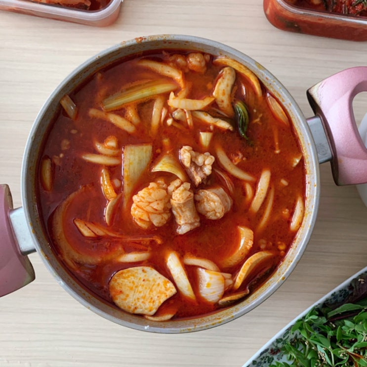  곱창전골밀키트 추천 밀프레드 문현전통한우곱창전골