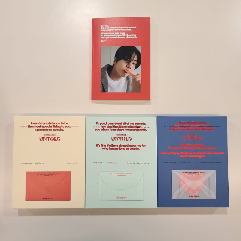 ENHYPEN's 2nd Full Album  Album Unboxing (Set & ENGENE ver.)