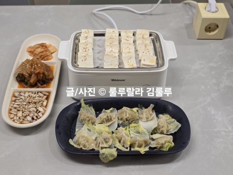  [제품리뷰] 라이녹스 올인원 2단 멀티 찜기 - 신혼템, 자취템, 1인템 추천, 다이어트 필수 꿀템 강력추천