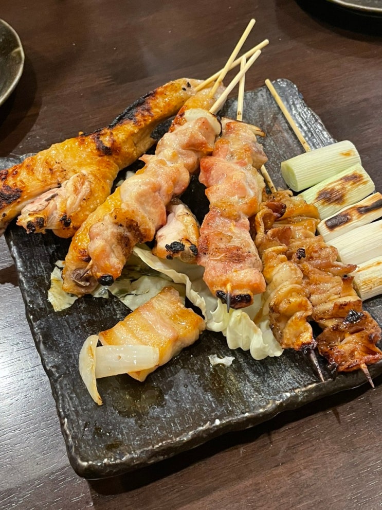  후쿠오카 맛집 야키토리 마코토즈키!
