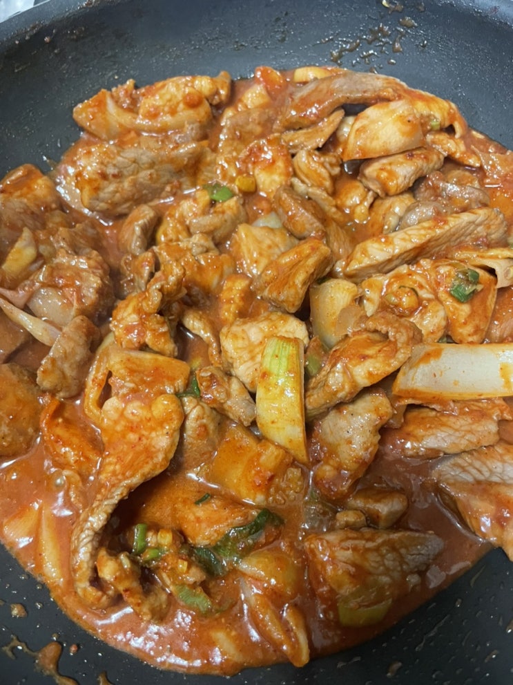  누구나 좋아하는 주물럭 제육볶음 황금레시피