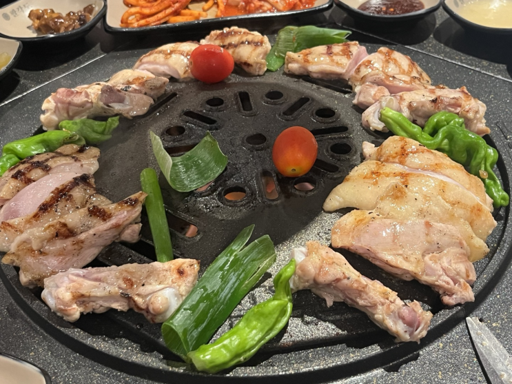  철산/광명 고기 맛집 구워먹는 숯불닭갈비와 닭특수부위 팔각도에서 먹은 솔직후기