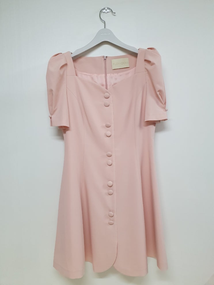  [FLOWOOM] 플로움 Blooming Dress (Pink) 착용 후기  / 상견례 소개팅 하객룩으로 추천 