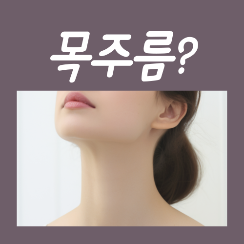  목주름 예방방법, 이 '3가지'만 기억해 주십시오