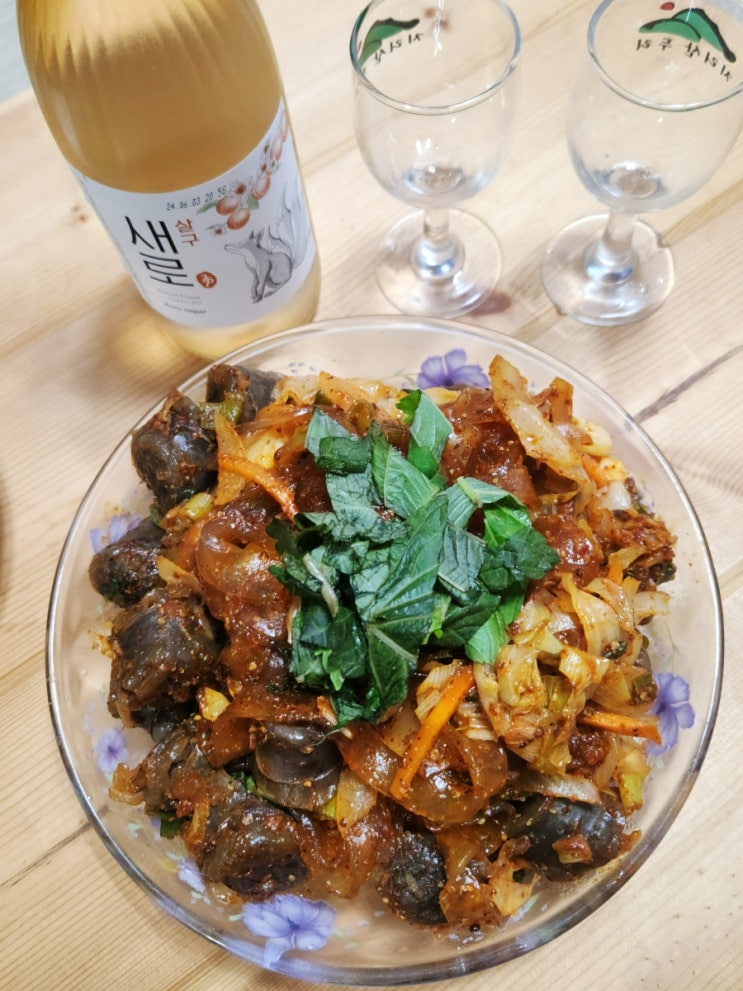  프레시지 l 간단 밀키트 '매콤 깻잎 순대볶음' 내돈내산