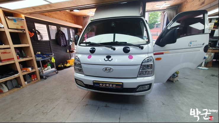  안양1톤 화물차 블랙박스 추천 디팩토리F99EV 탑차 안전고리