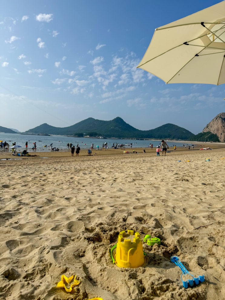  전라도 군산 한적한 해수욕장 추천 | 선유도해수욕장 물놀이 주차