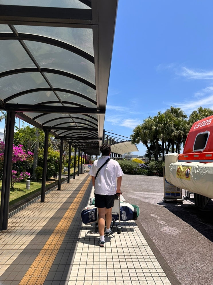  골린이의 일본골프여행) 아시아나 OZ158, OZ157 좌석 및 기내식, 수하물 규정, 미야자키 공항